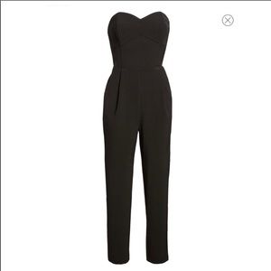 Adelyn Rae Sweetheart Neck Jumpsuit